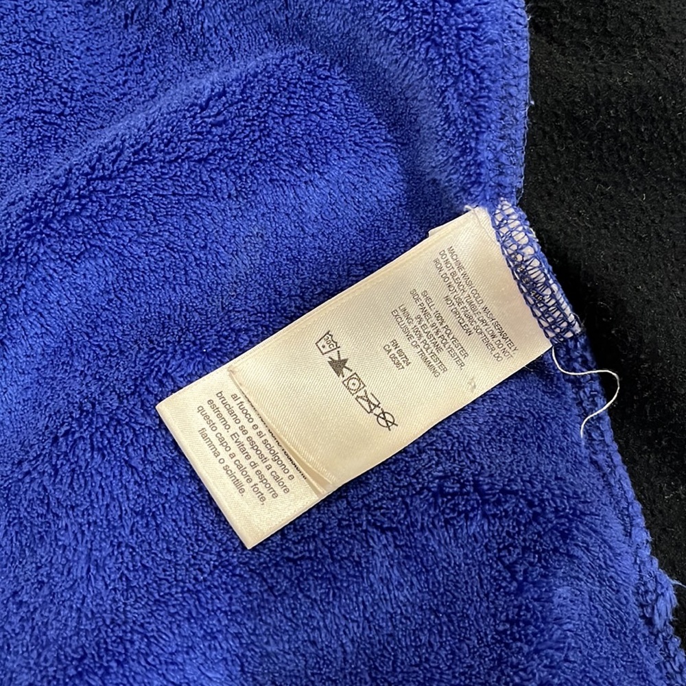 Columbia Blue Kids Fleece Zip Up 14/16 - Picture 7 of 8
